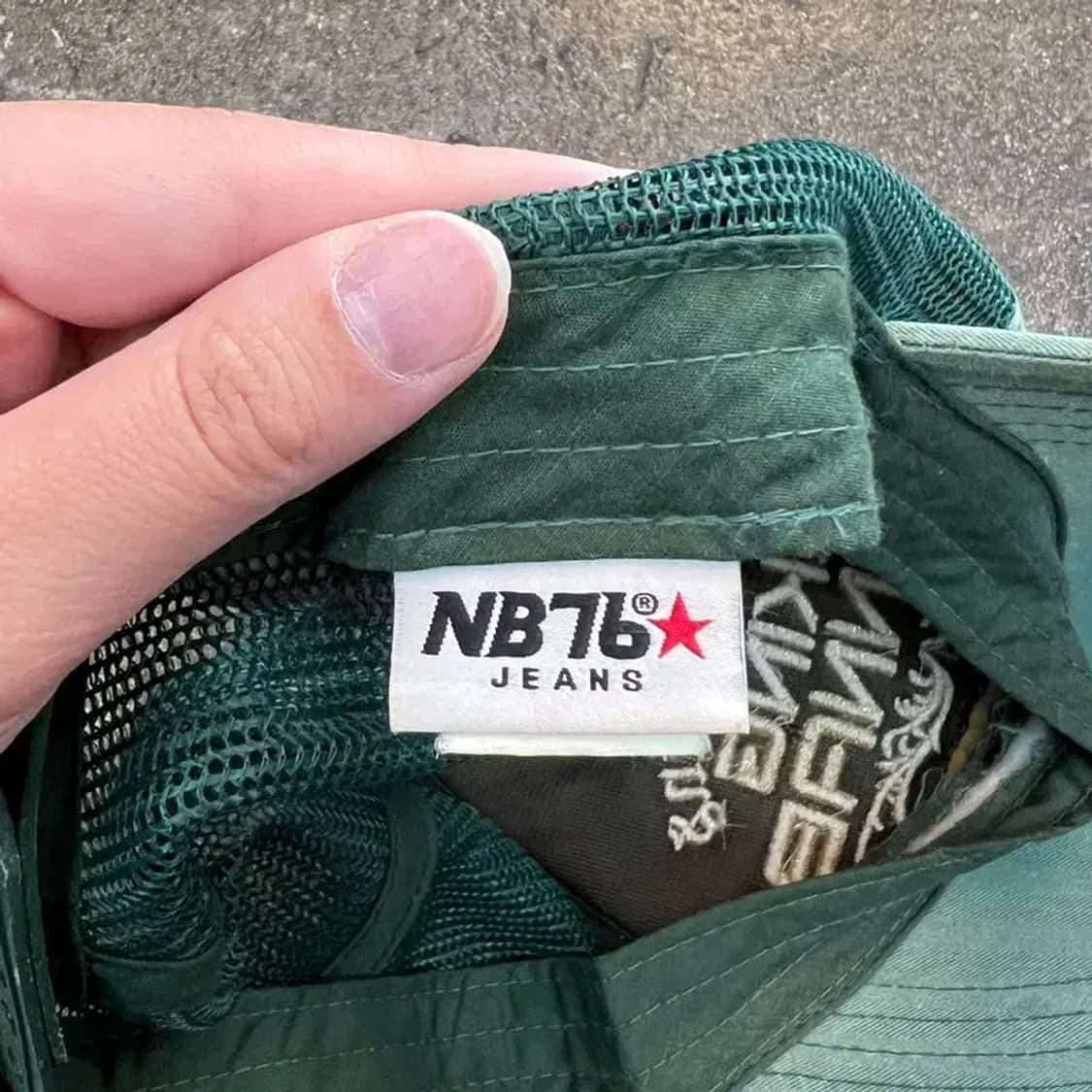 os y2k 빈티지 여름 매쉬 볼캡 모자 녹색 카키 빈티지룩 상품이미지6