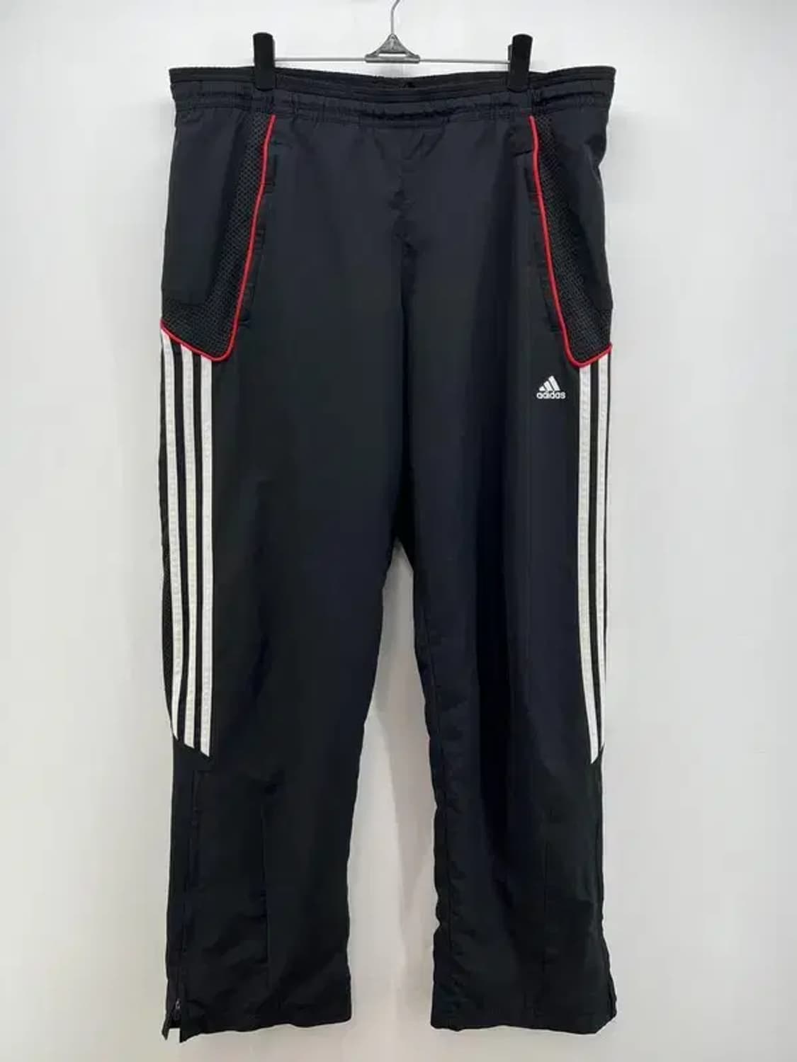 95 아디다스 클리마쿨 남자 나일론 트레이닝팬츠 와이드핏 블랙 올드스쿨 상품이미지1