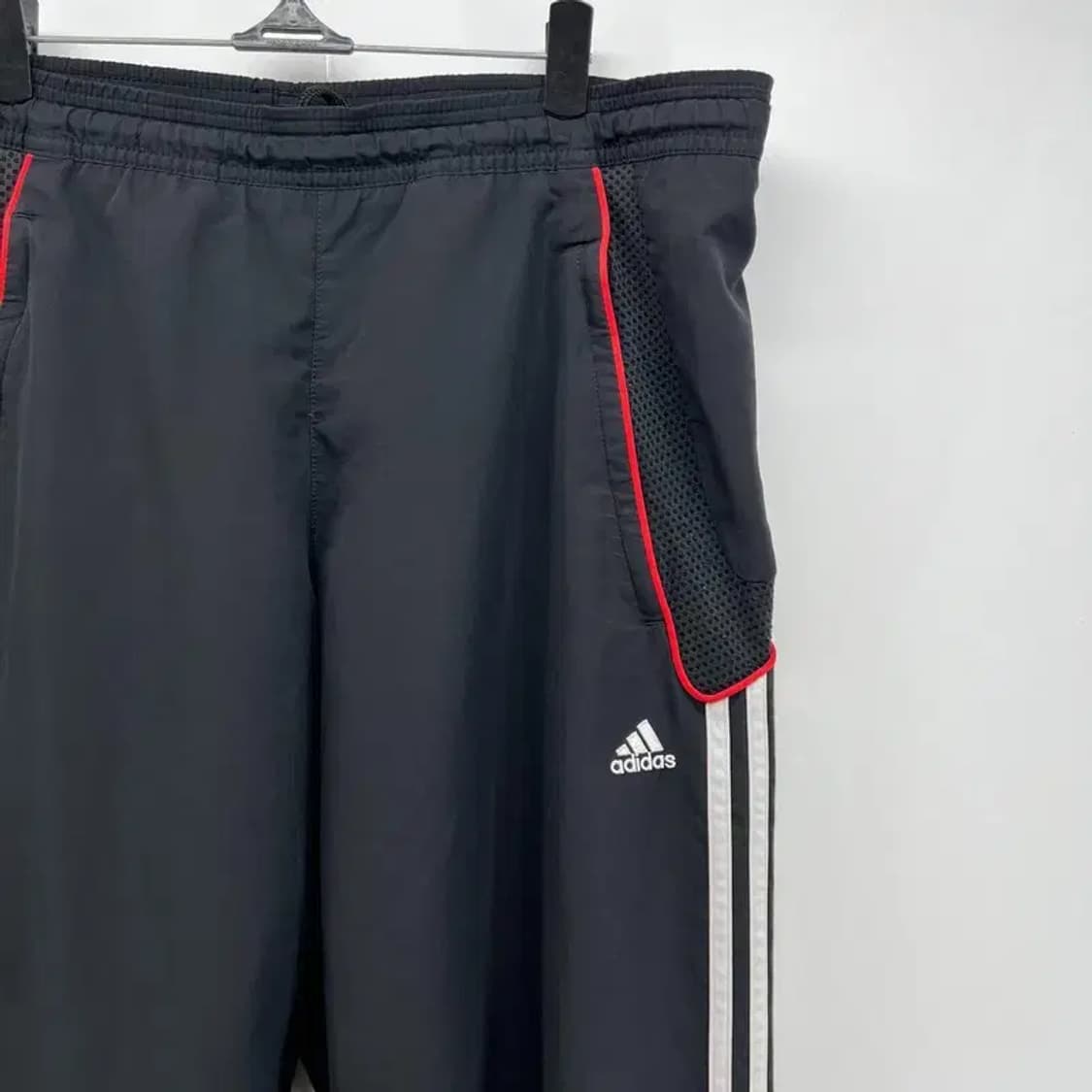 95 아디다스 클리마쿨 남자 나일론 트레이닝팬츠 와이드핏 블랙 올드스쿨 상품이미지7