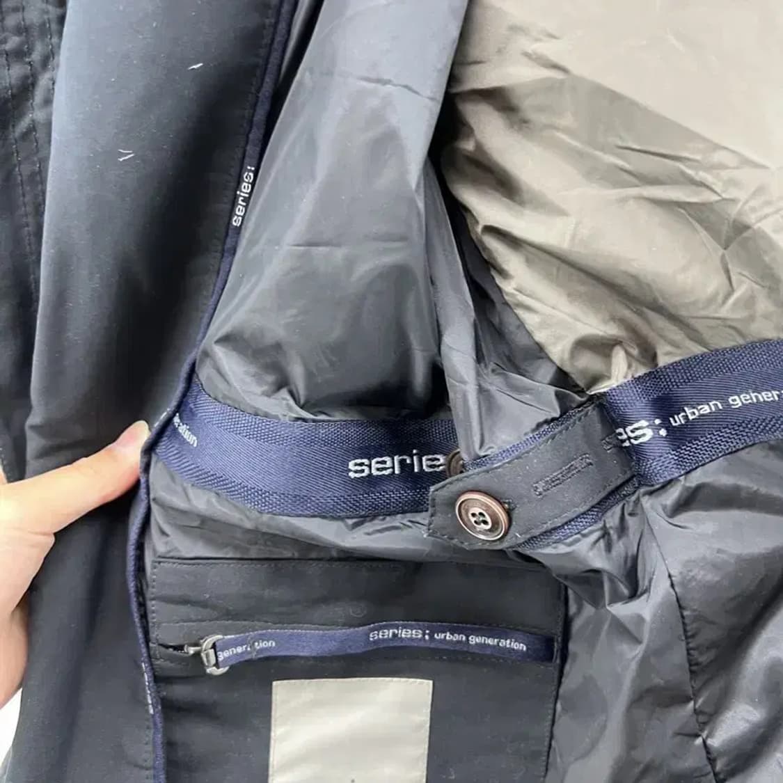 110 시리즈 남자 오버핏 봄 바람막이 자켓 점퍼 상품이미지7