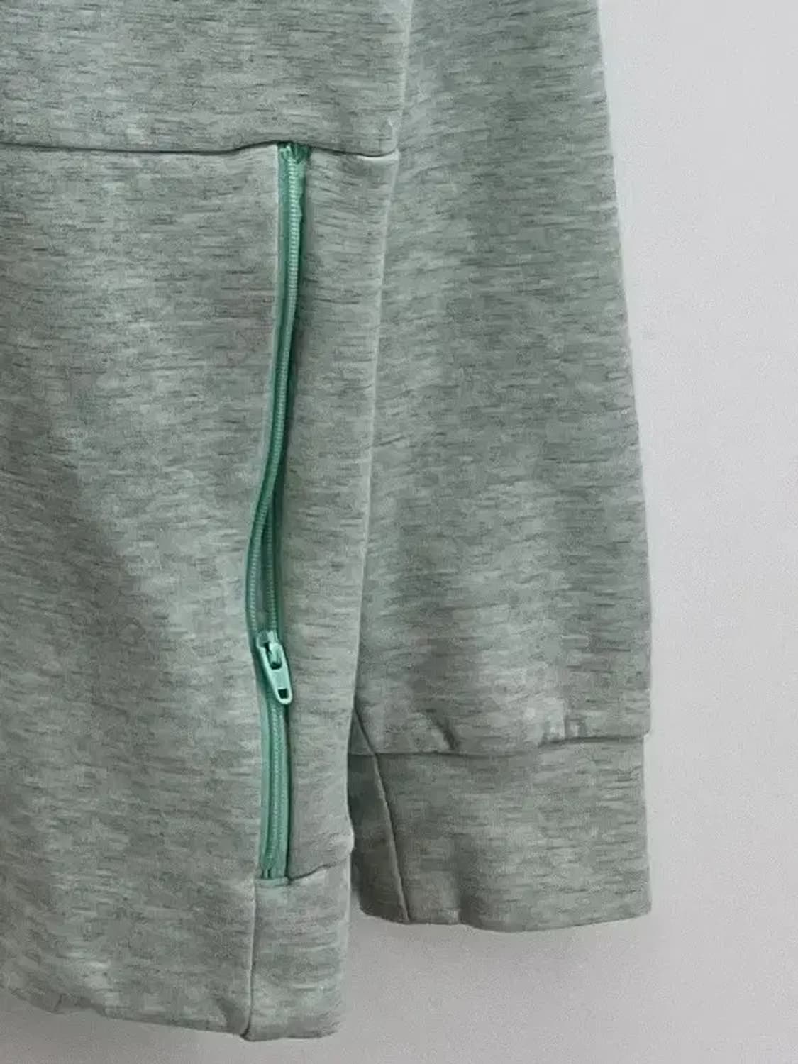 160 아디다스 여자 트레이닝 운동 후드집업티셔츠 민트트레이닝복 상품이미지6