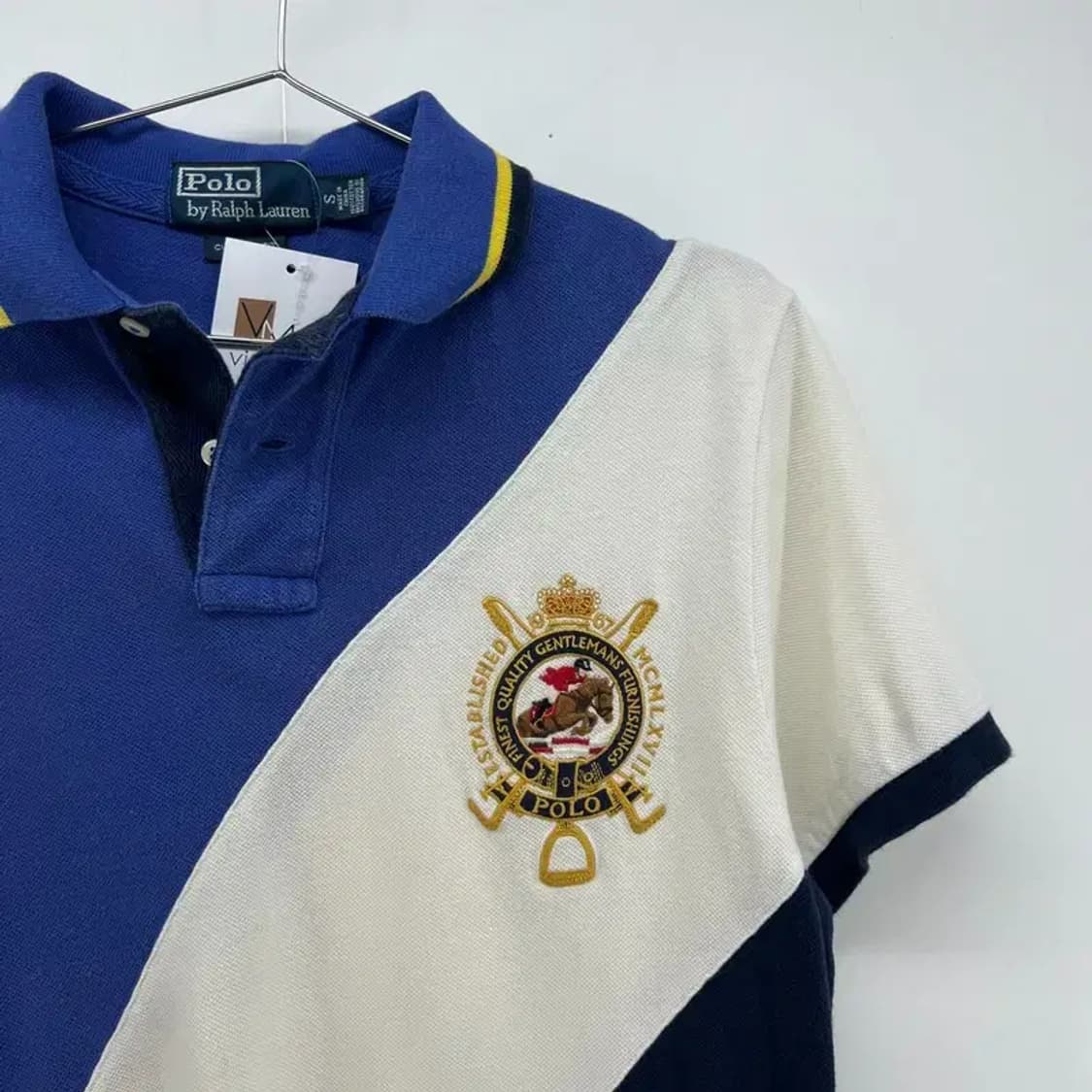 스몰 폴로랄프포렌 와펜 남여공용 카라티셔츠 멀티컬러 빈티지 상품이미지10