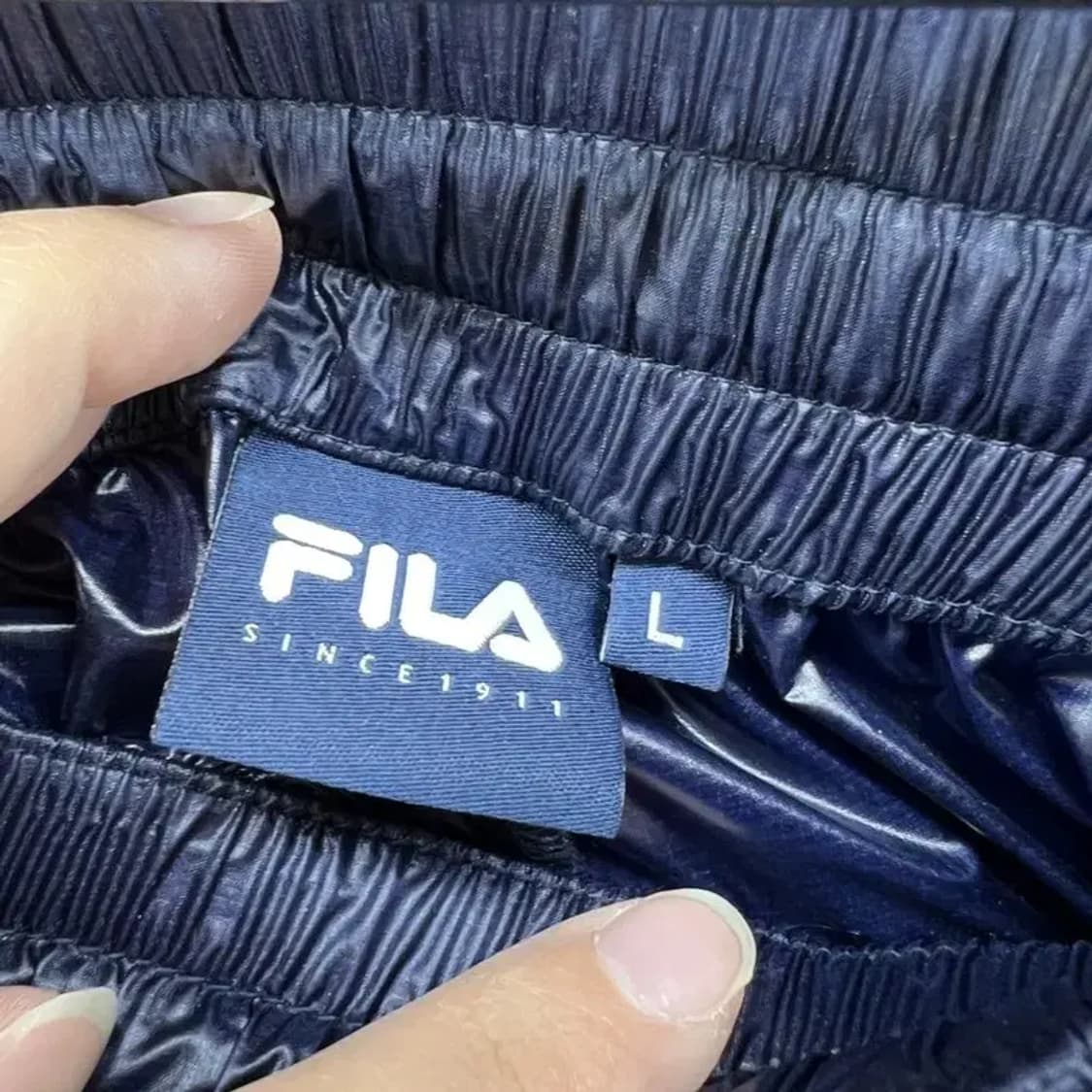 라지 필라 휠라 남자 나일론 반비지팬츠 버뮤다팬츠 숏팬츠 상품이미지7