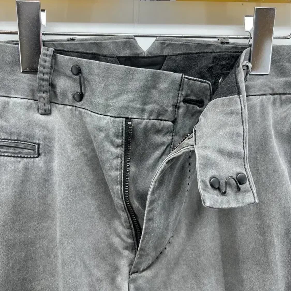29 디젤 여자 슬림핏 그레이 워싱슬렉스 팬츠 빈티지룩 y2k 상품이미지4