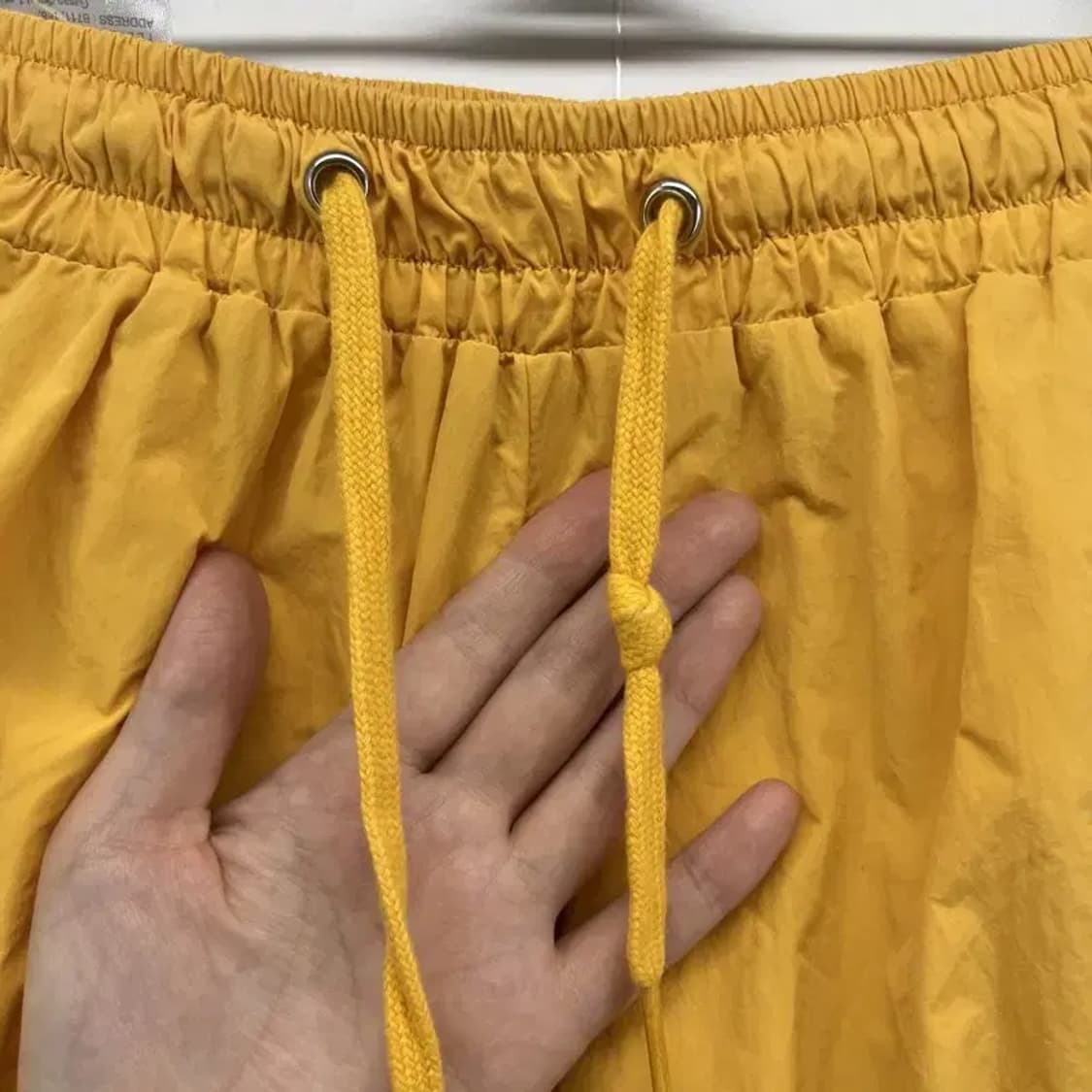 oioi 남여공용 나일론 580로고 팬츠 y2k룩 여름반바지 상품이미지5