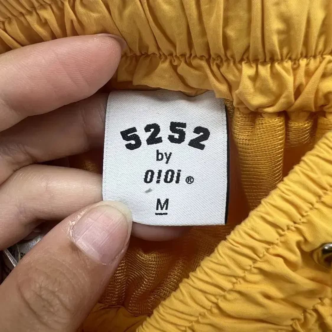 oioi 남여공용 나일론 580로고 팬츠 y2k룩 여름반바지 상품이미지6