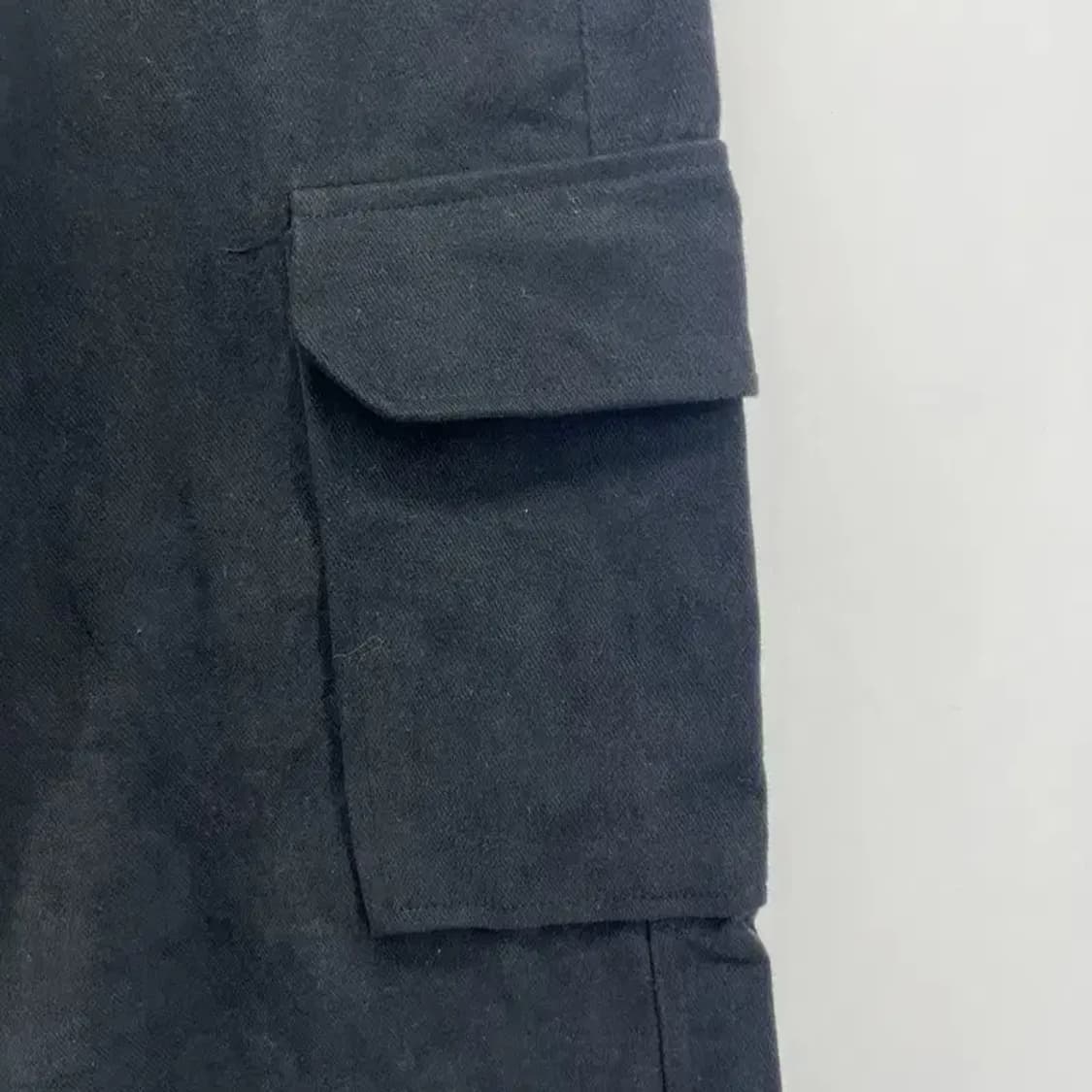 라지 from scratch 남자 포켓 블랙 팬츠 빈티지 스타일 상품이미지4