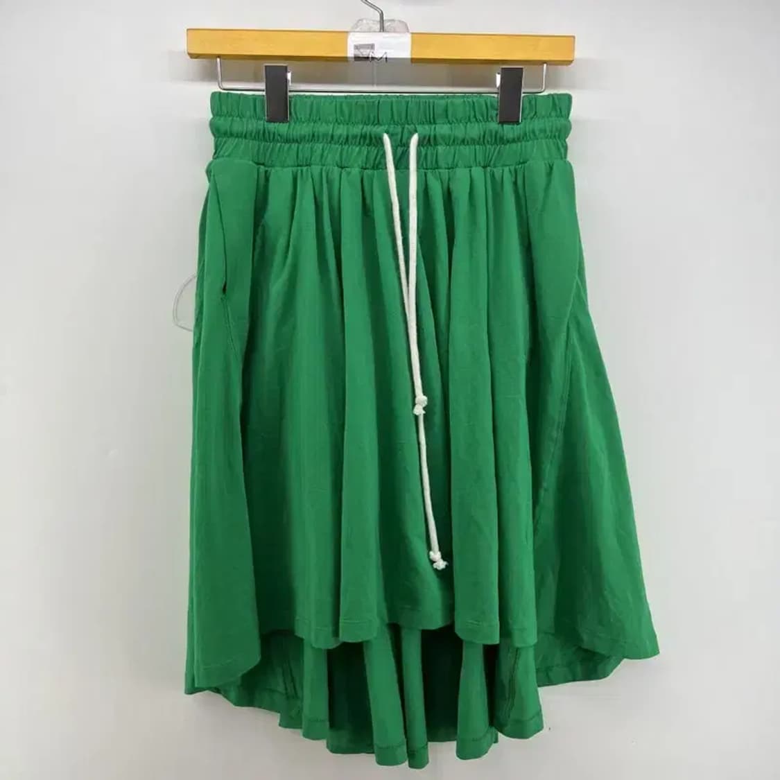 s 스몰 여자 ck 켈빈클라인 그린 여자 여름 롱스커트 치마 상품이미지1