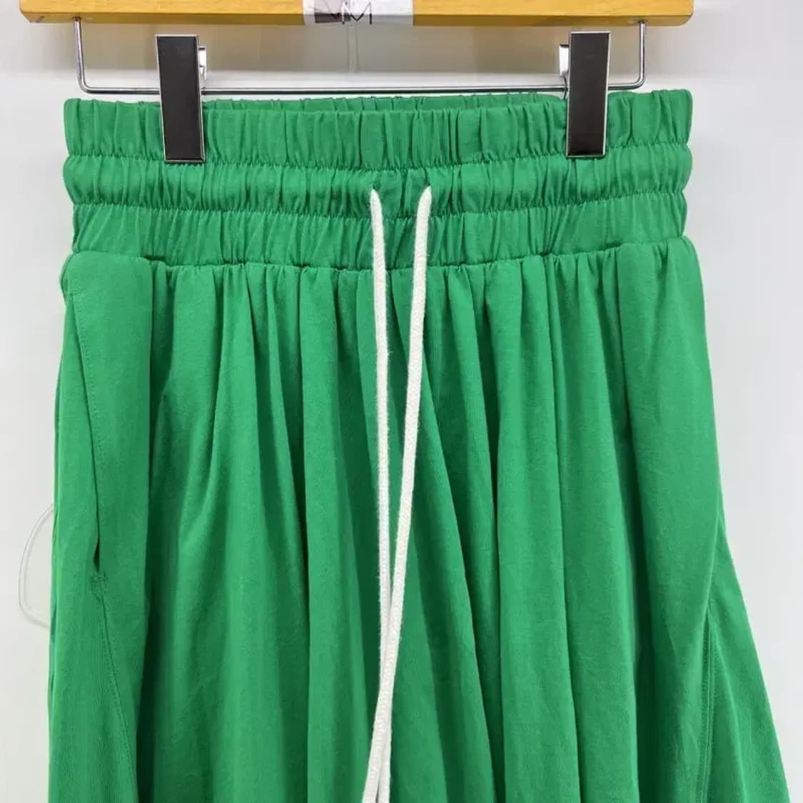 s 스몰 여자 ck 켈빈클라인 그린 여자 여름 롱스커트 치마 상품이미지3