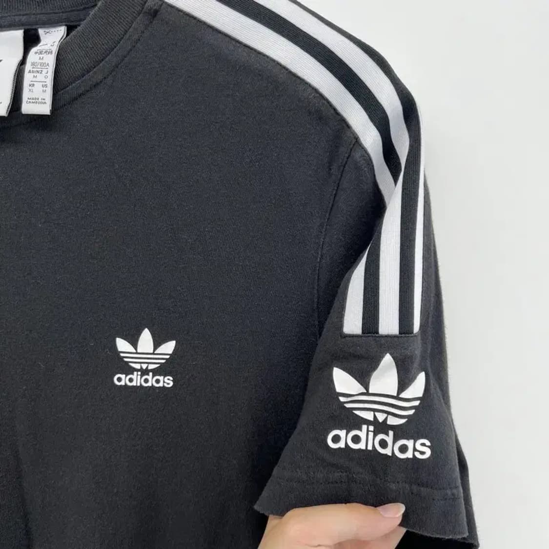 xl 아디다스 오리지널스 불꽃로고 블랙 유로파파이어버드 코디 빈티지 상품이미지4