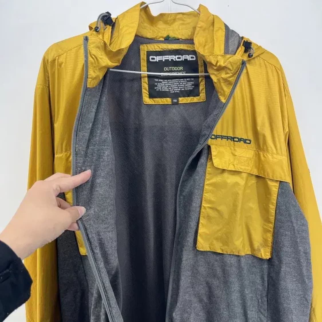 110 오프로드 포켓 윈드러너 바람막이 자켓 등산룩 고프코어룩 상품이미지5