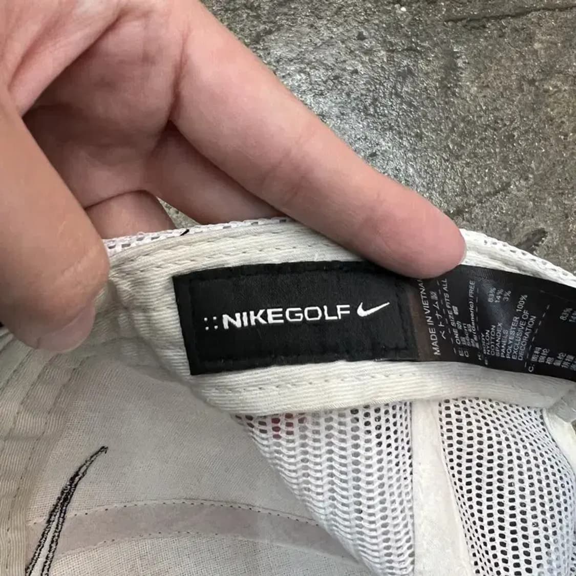 OS 나이키 골프 Y2K 메쉬 볼캡 모자 빈티지코디 블록코어룩 고프코어룩 상품이미지8