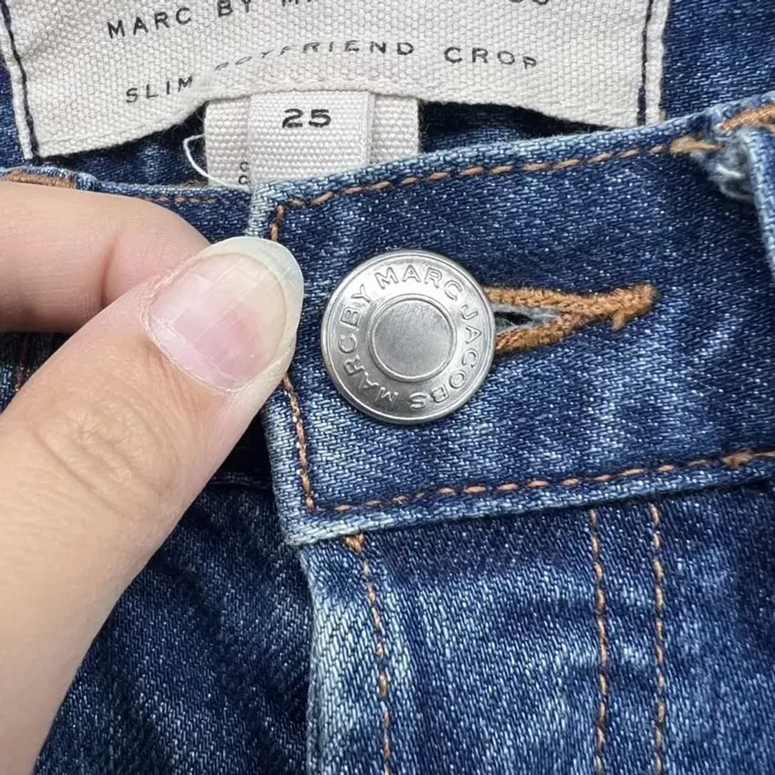 25 마크제이콥스 여성 데님 슬림핏 청바지 팬츠 빈티지 상품이미지3