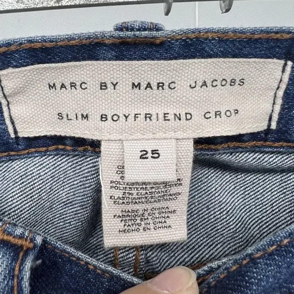 25 마크제이콥스 여성 데님 슬림핏 청바지 팬츠 빈티지 상품이미지8