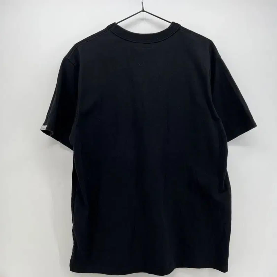 미디움 에스피오나지 오버핏 남여공용 반팔티셔츠 블랙 빈티지 상품이미지2