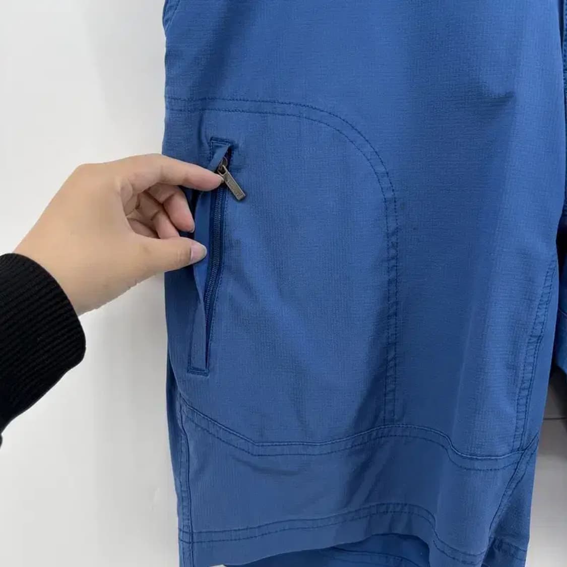 80 노스페이스 남자 기능성 반바지 숏팬츠 블루 여름코디 상품이미지5