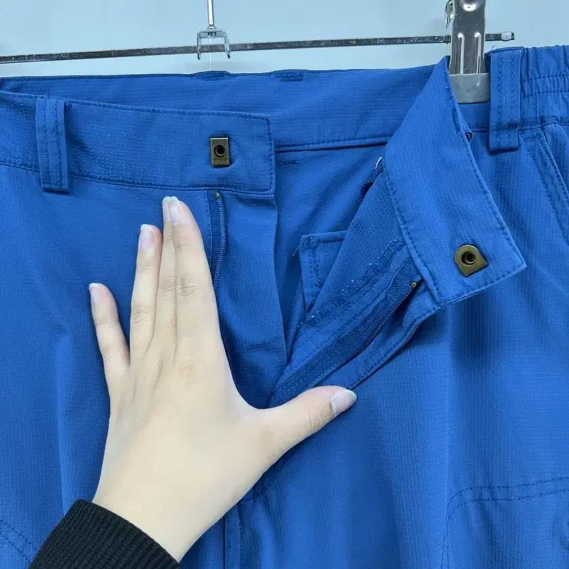 80 노스페이스 남자 기능성 반바지 숏팬츠 블루 여름코디 상품이미지9