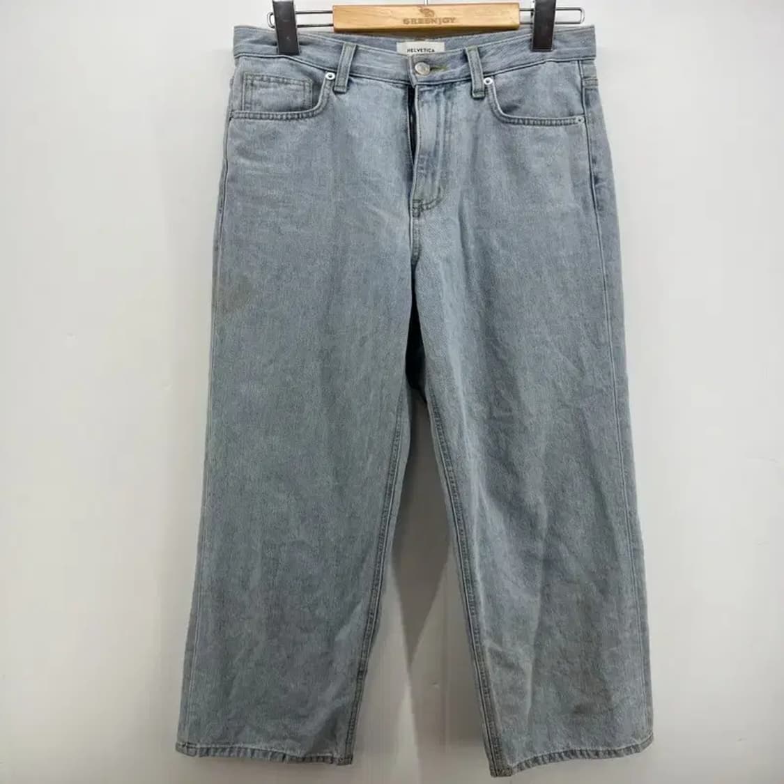2829사이즈 헬베티카 와이드핏 데님 여성 여자 helvetica 청바지 상품이미지1