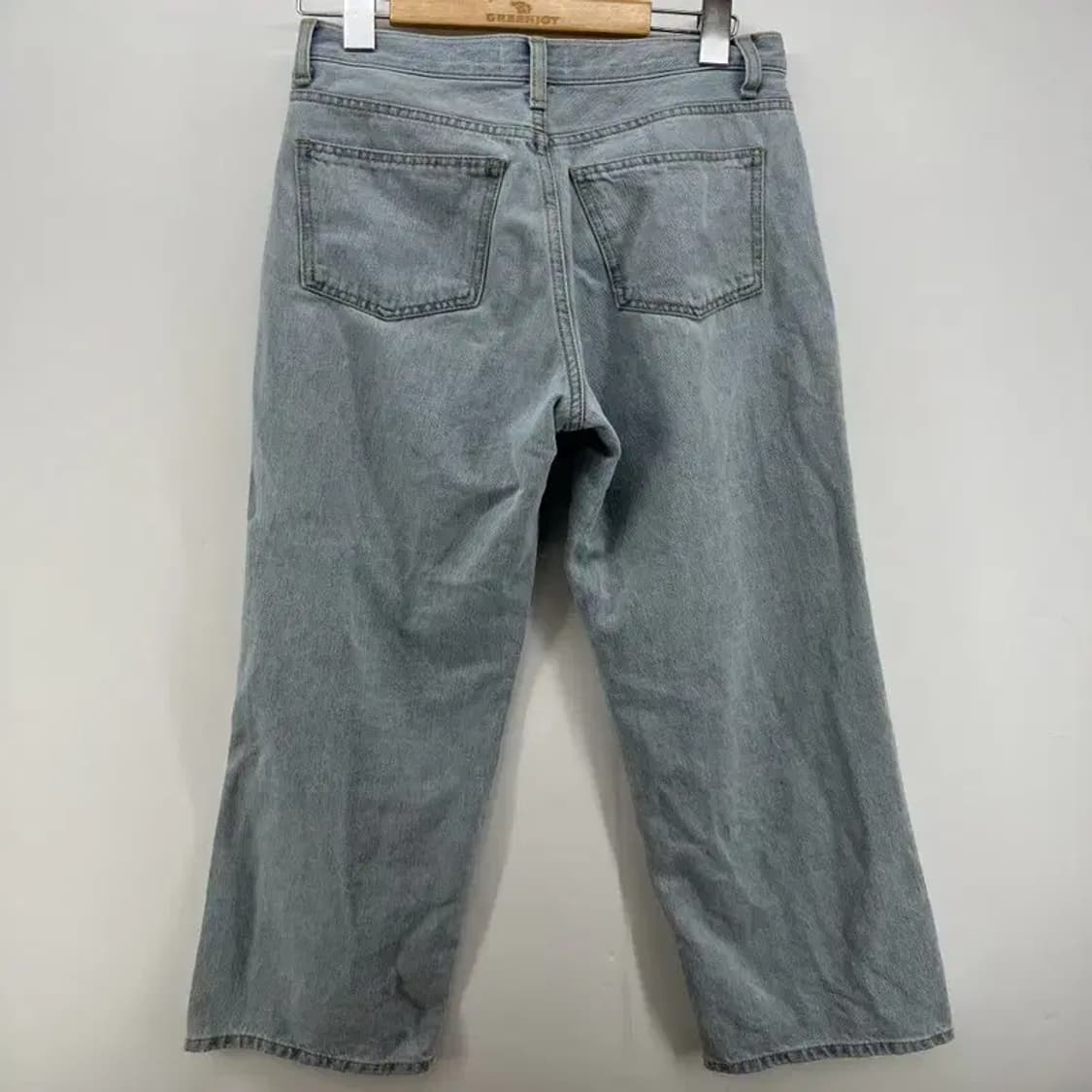 2829사이즈 헬베티카 와이드핏 데님 여성 여자 helvetica 청바지 상품이미지2