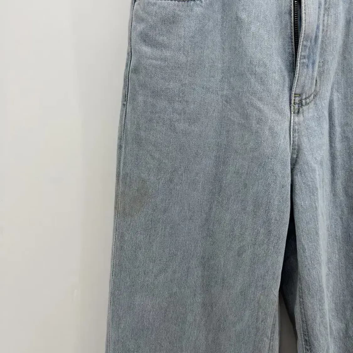 2829사이즈 헬베티카 와이드핏 데님 여성 여자 helvetica 청바지 상품이미지3