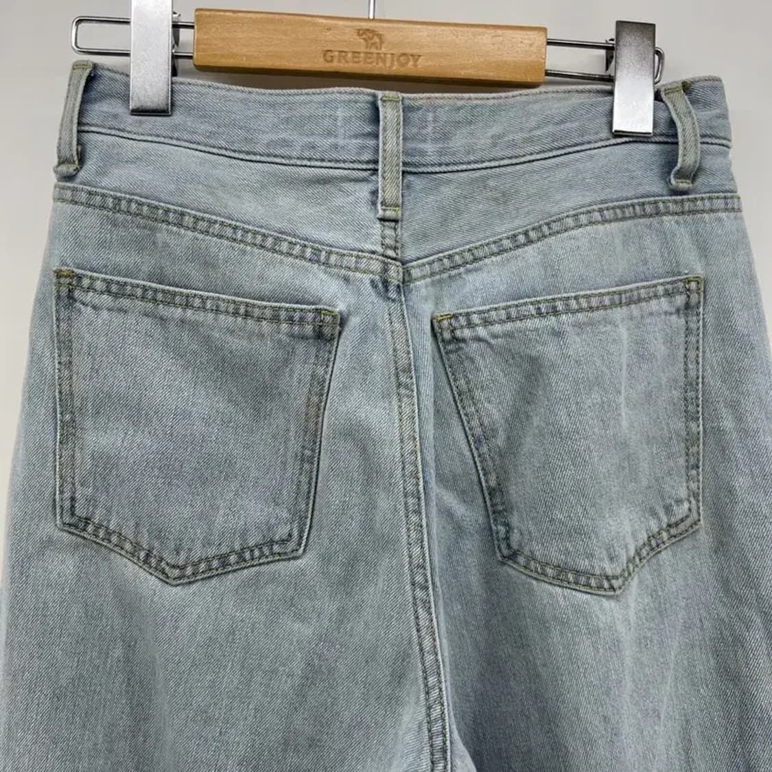 2829사이즈 헬베티카 와이드핏 데님 여성 여자 helvetica 청바지 상품이미지7