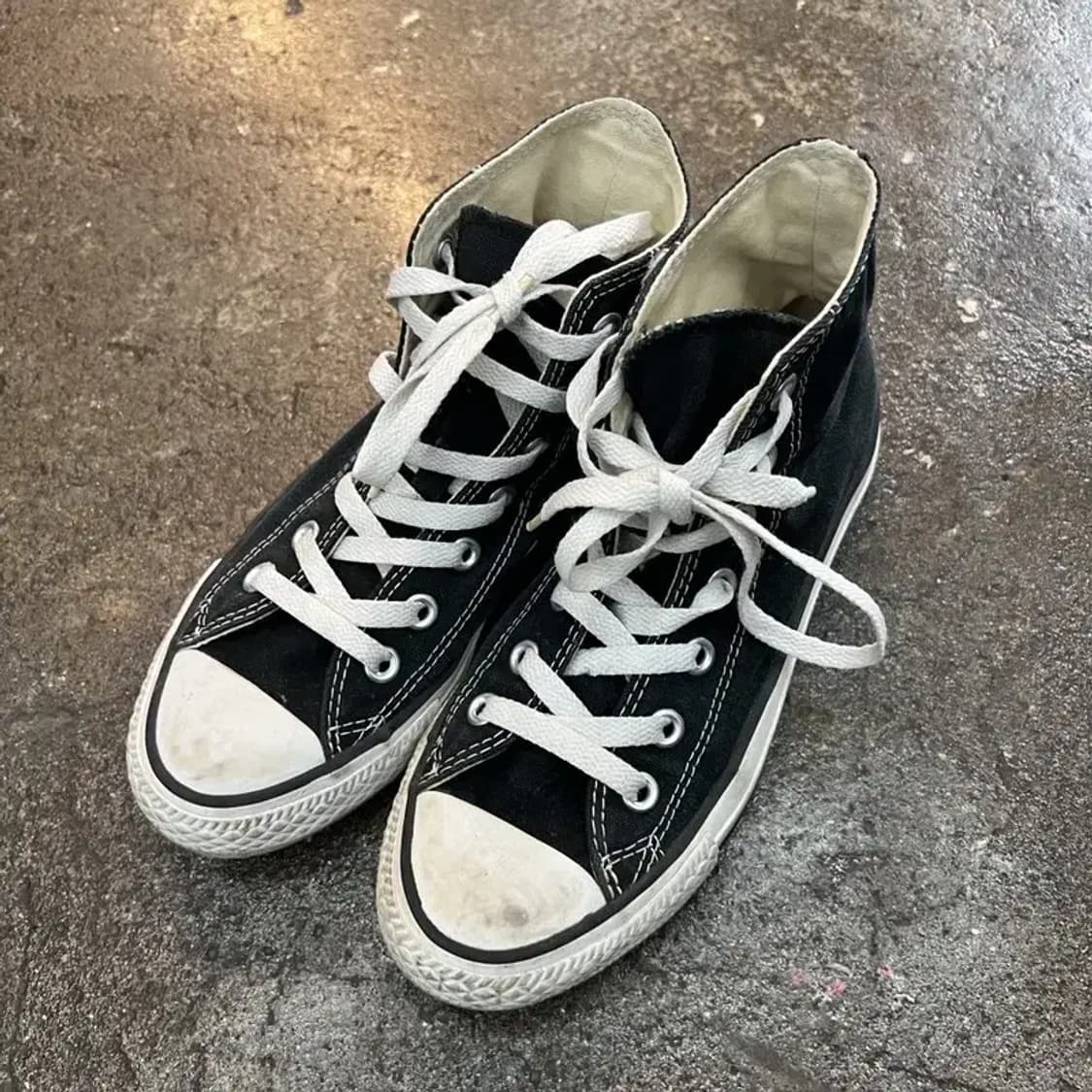 230 컨버스 여성 척테일리 하이탑 블랙 스니커즈 상품이미지1