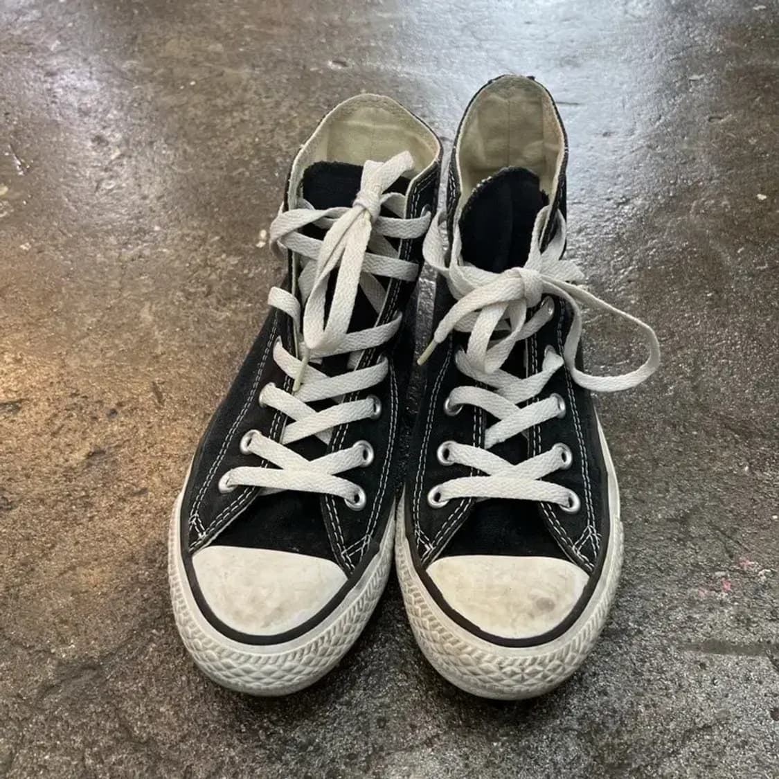 230 컨버스 여성 척테일리 하이탑 블랙 스니커즈 상품이미지3