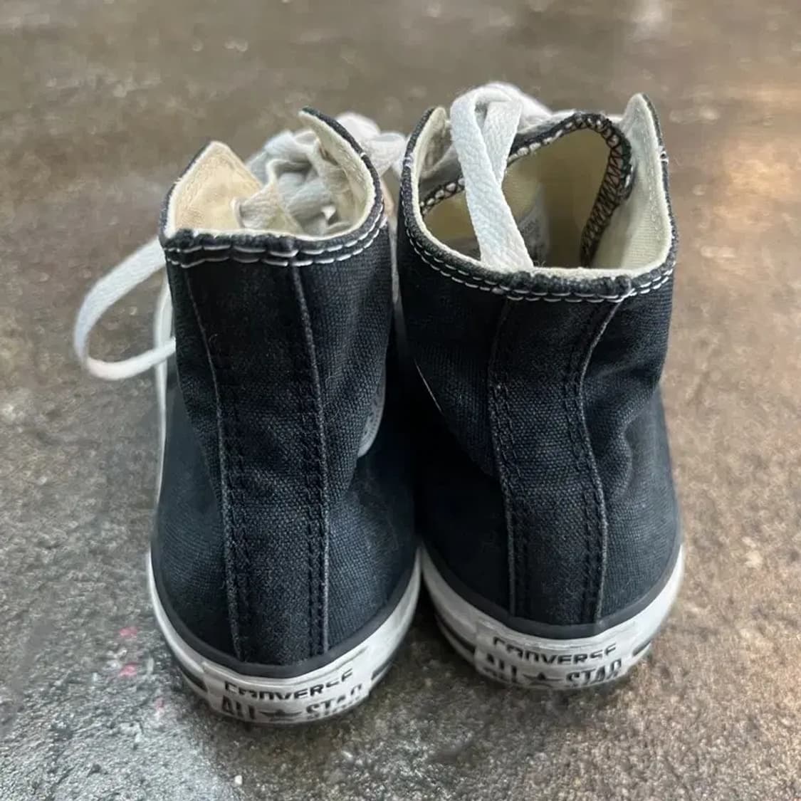 230 컨버스 여성 척테일리 하이탑 블랙 스니커즈 상품이미지6