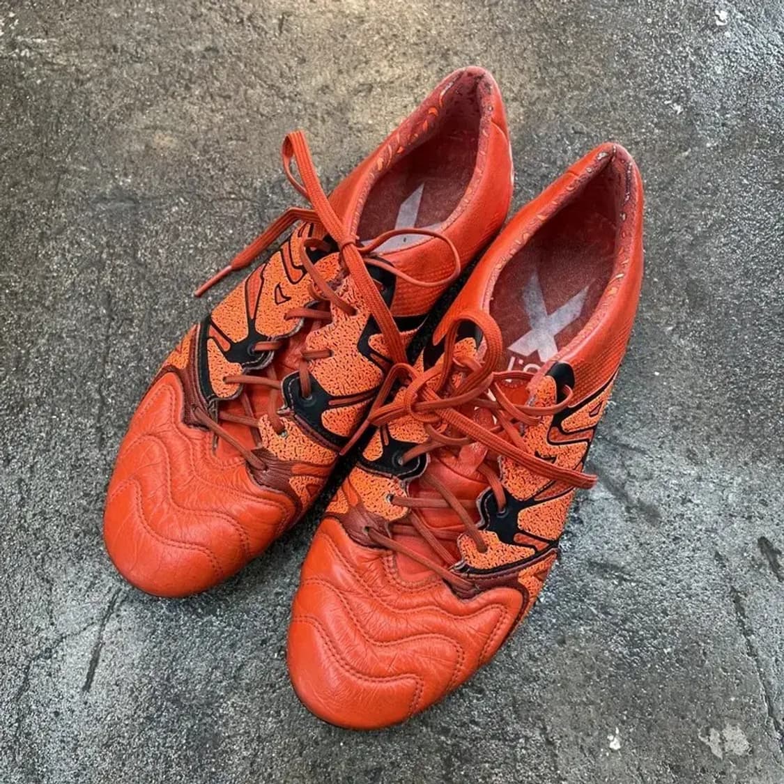 265 아디다스 15.1fg 레더 축구화 빈티지 가죽축구화 상품이미지1