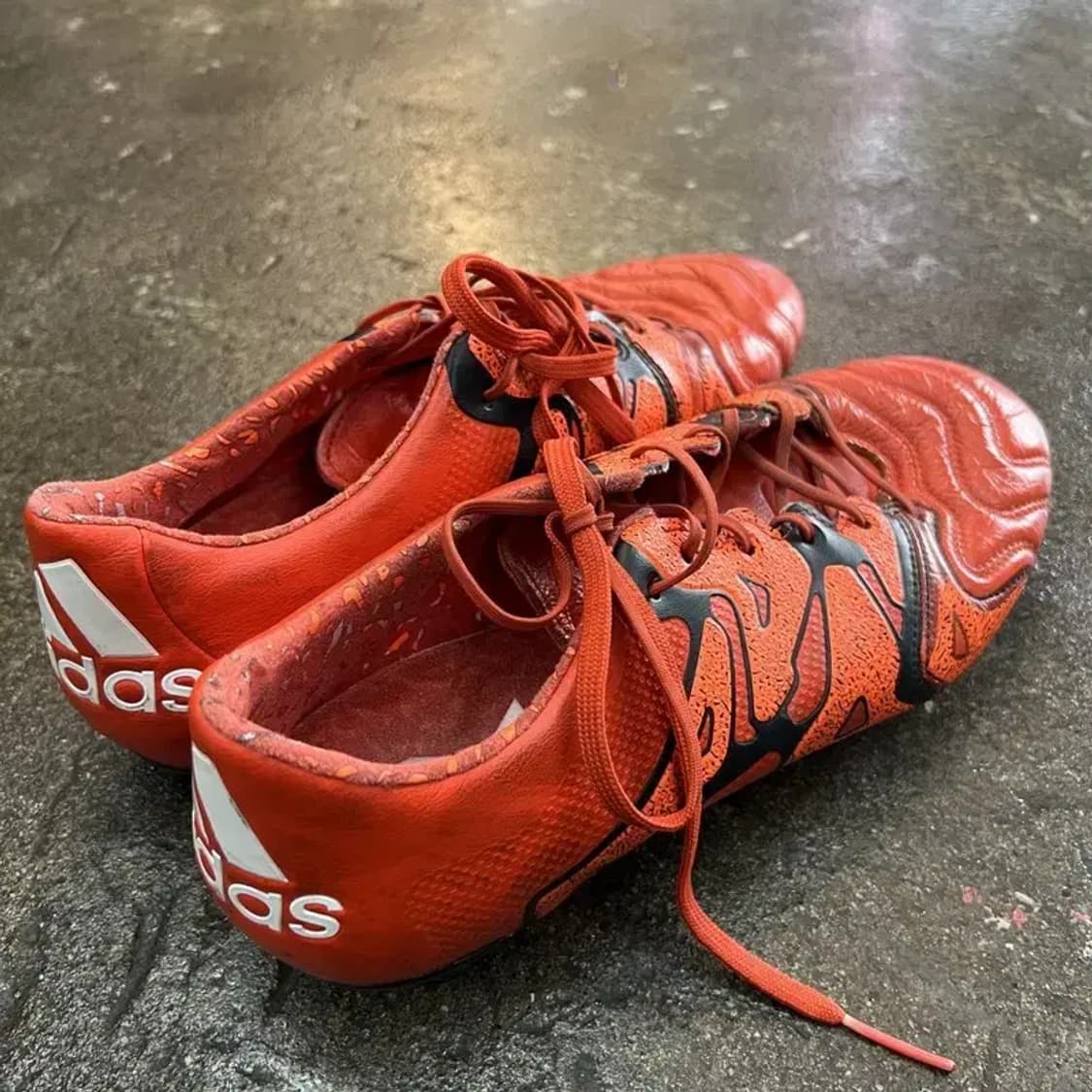 265 아디다스 15.1fg 레더 축구화 빈티지 가죽축구화 상품이미지4