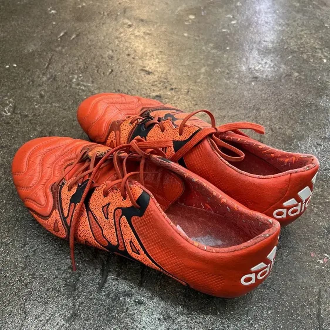 265 아디다스 15.1fg 레더 축구화 빈티지 가죽축구화 상품이미지5