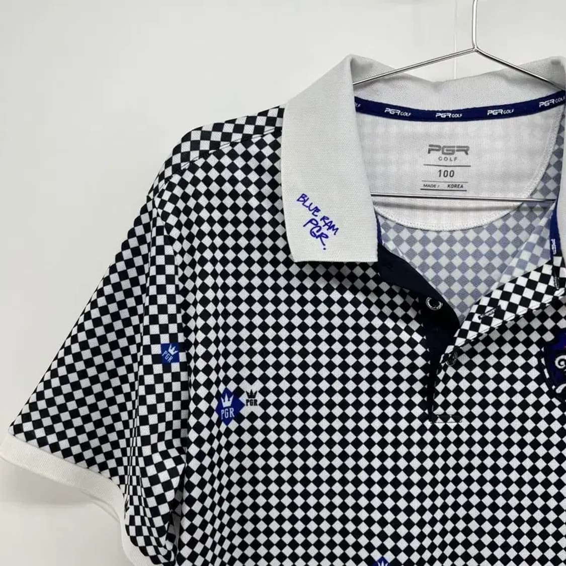 100 pgr 남자 골프 기능성 웨어 스판 카라티셔츠 남자골프웨어 상품이미지4