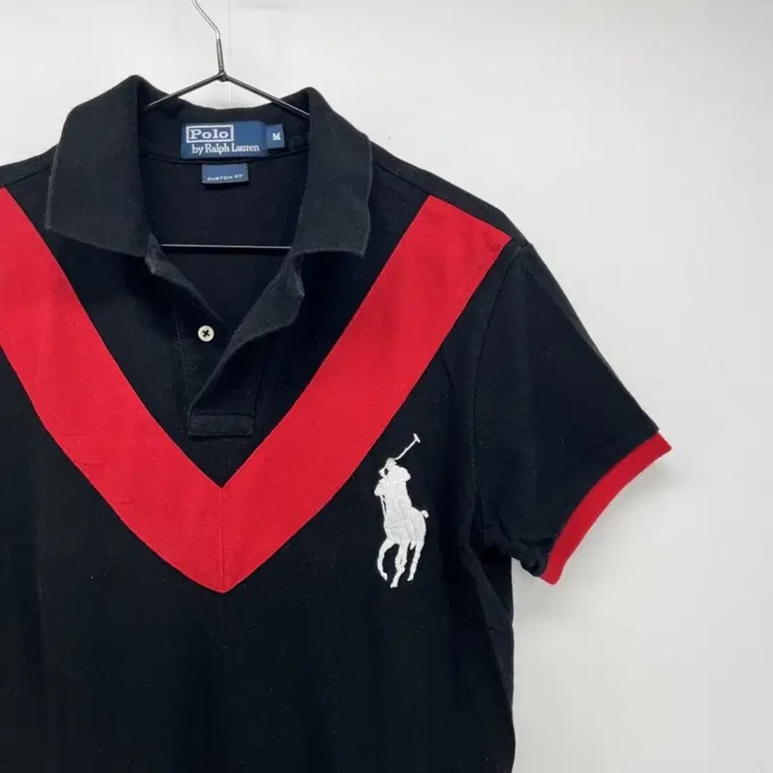 미디움 폴로랄프로렌 usopen y2k룩 빈티지 올드스쿨 카라티셔츠 상품이미지3