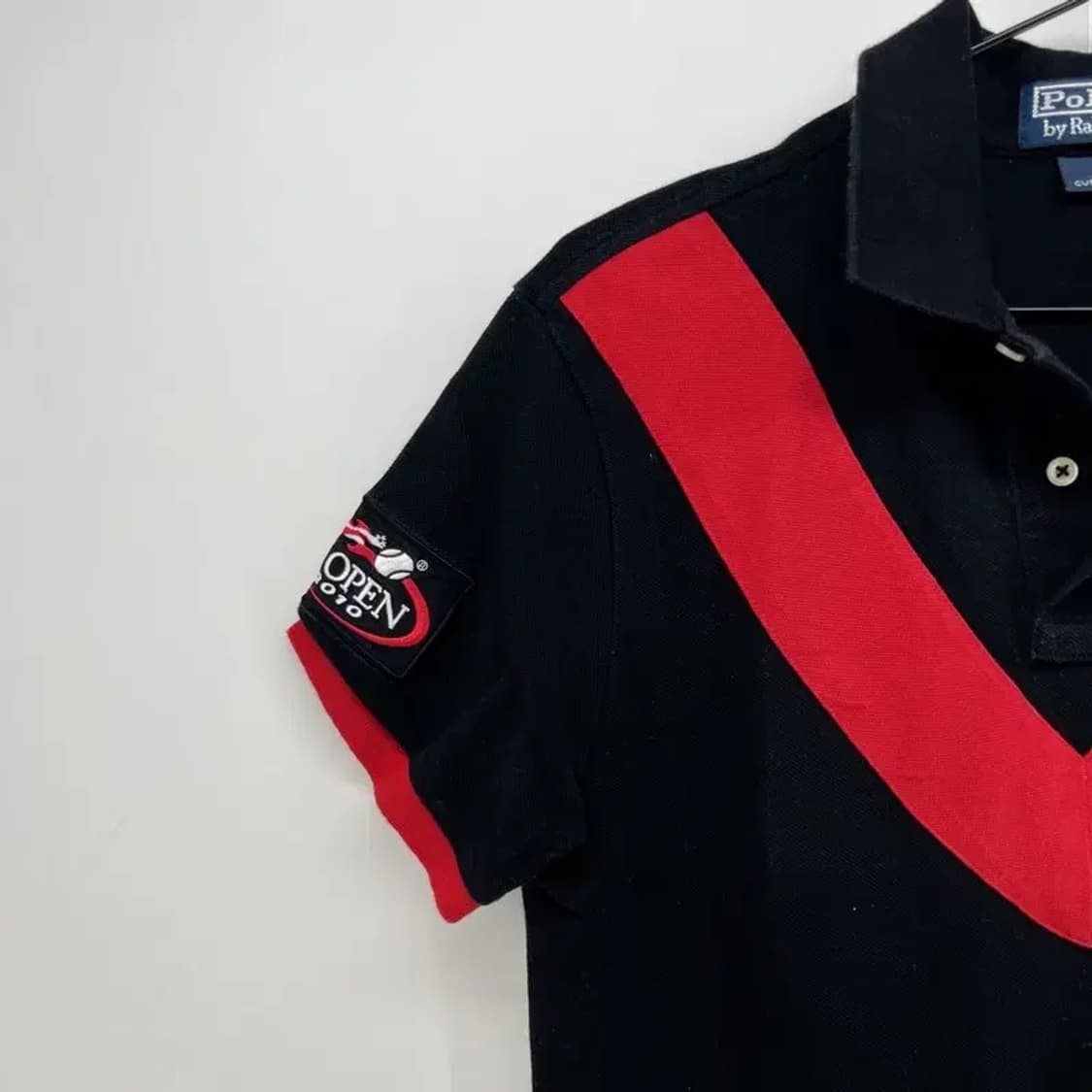 미디움 폴로랄프로렌 usopen y2k룩 빈티지 올드스쿨 카라티셔츠 상품이미지4