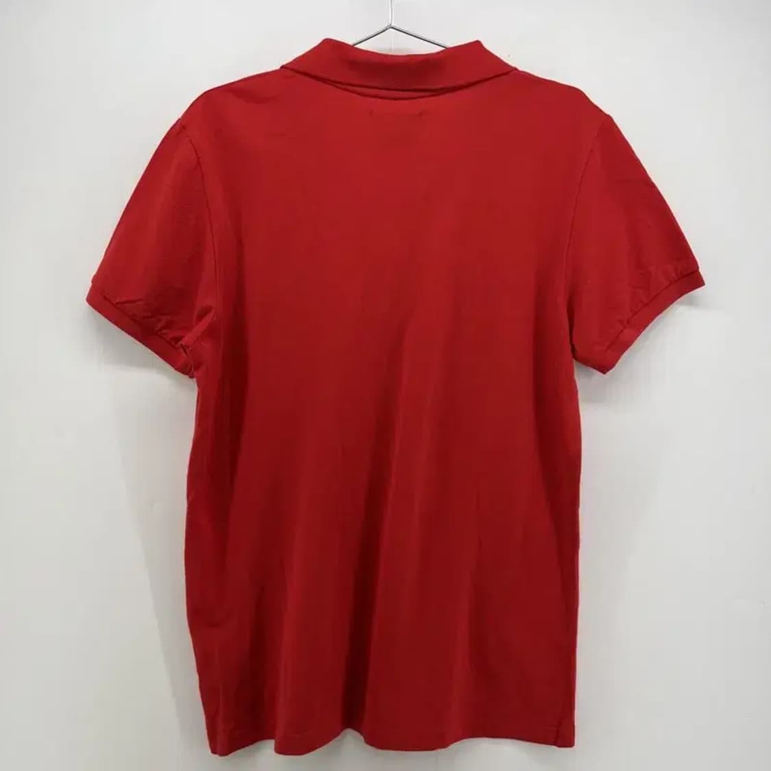 105 아디다스 오리지널스 불꽃로고 카라티셔츠 레드 빈티지 남자티셔츠 상품이미지2