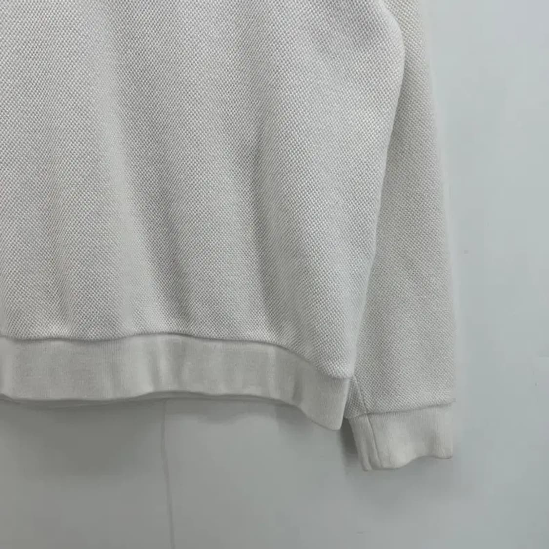 38 100사이즈 라코스테 남성 와플맨투맨 티셔츠 빈티지 b그레이드 상품이미지4