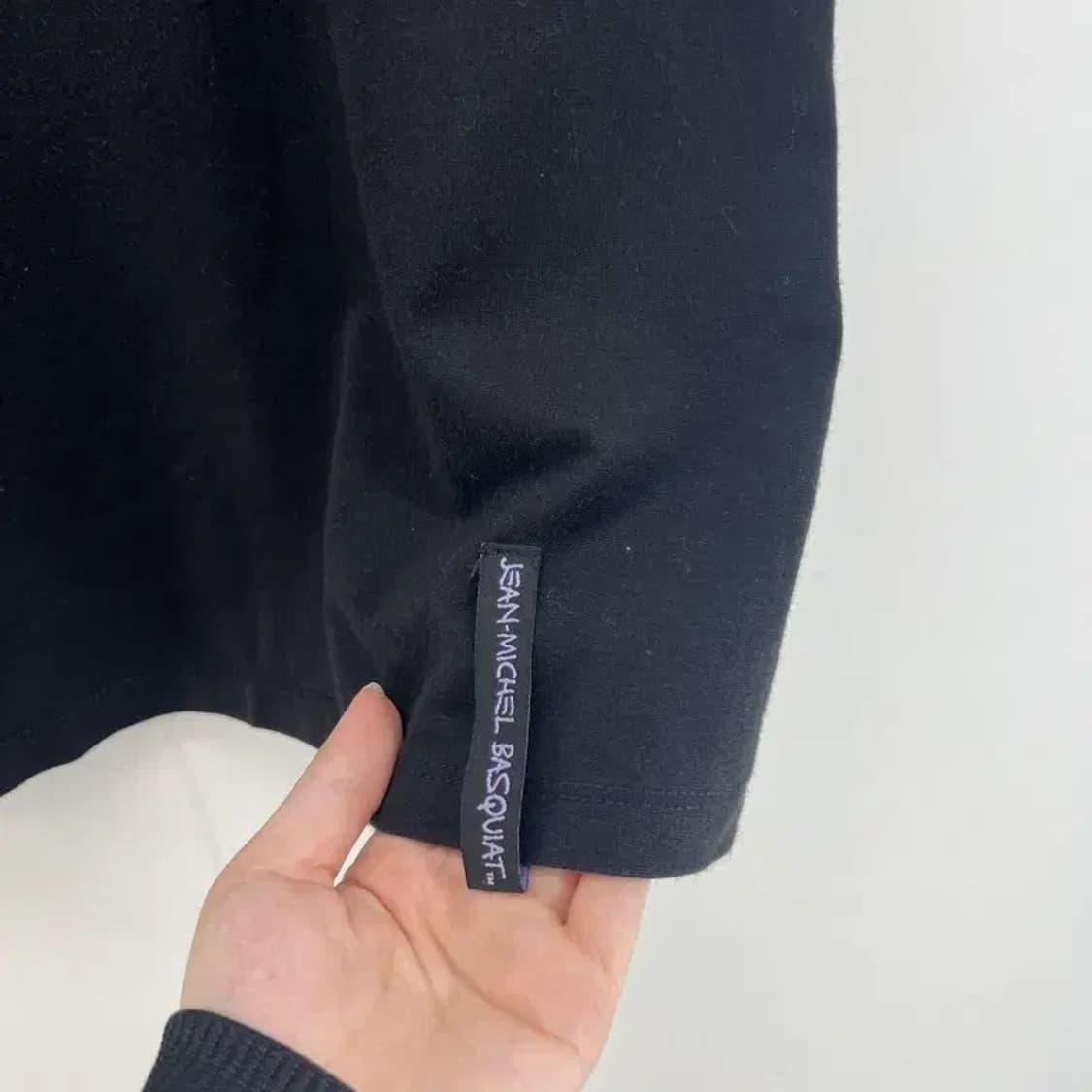 85 장미쉘 바스키아 여성 골프 웨어 블랙 티셔츠 여름반팔 상품이미지6