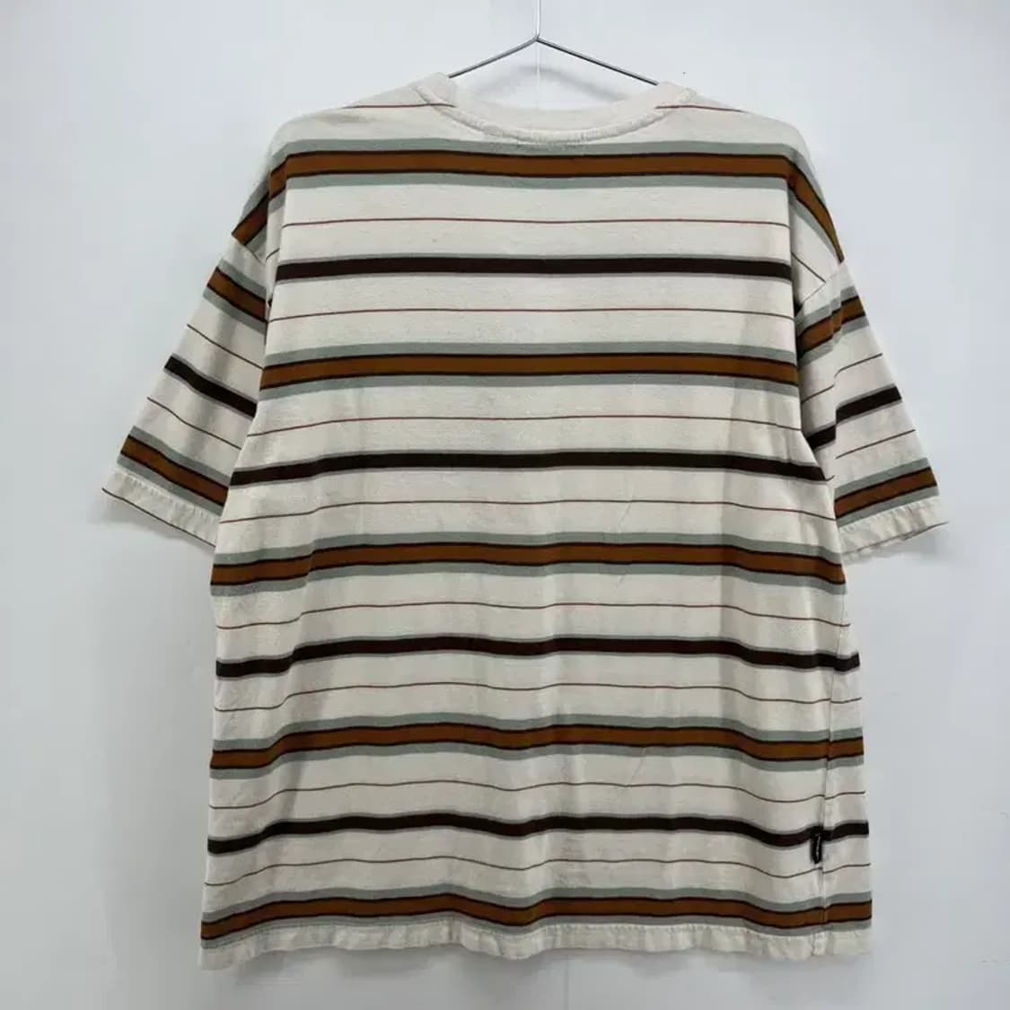 라지 gola 골라 오버핏 스트라이프 반팔티셔츠 빈티지클래식 상품이미지2