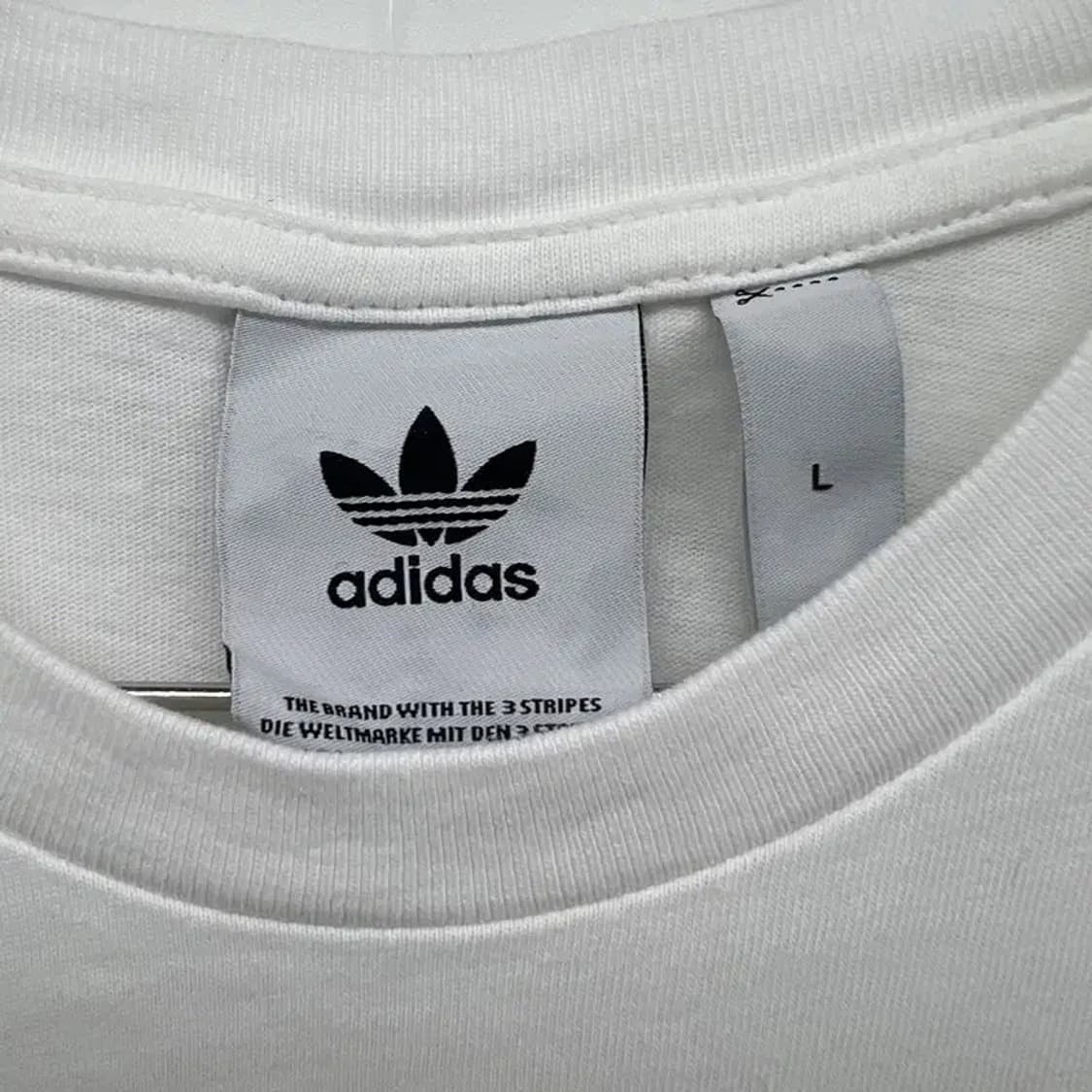 라지 아디다스 오리지널스 프린팅 반팔티셔츠 남자반팔오버핏 유로파코디 상품이미지7