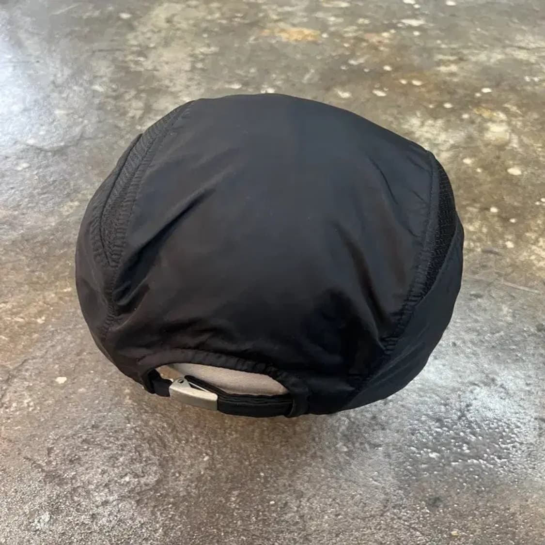 OS 링스곮 나일론 모자 볼캡 블랙 스포츠모자 골프룩 상품이미지2