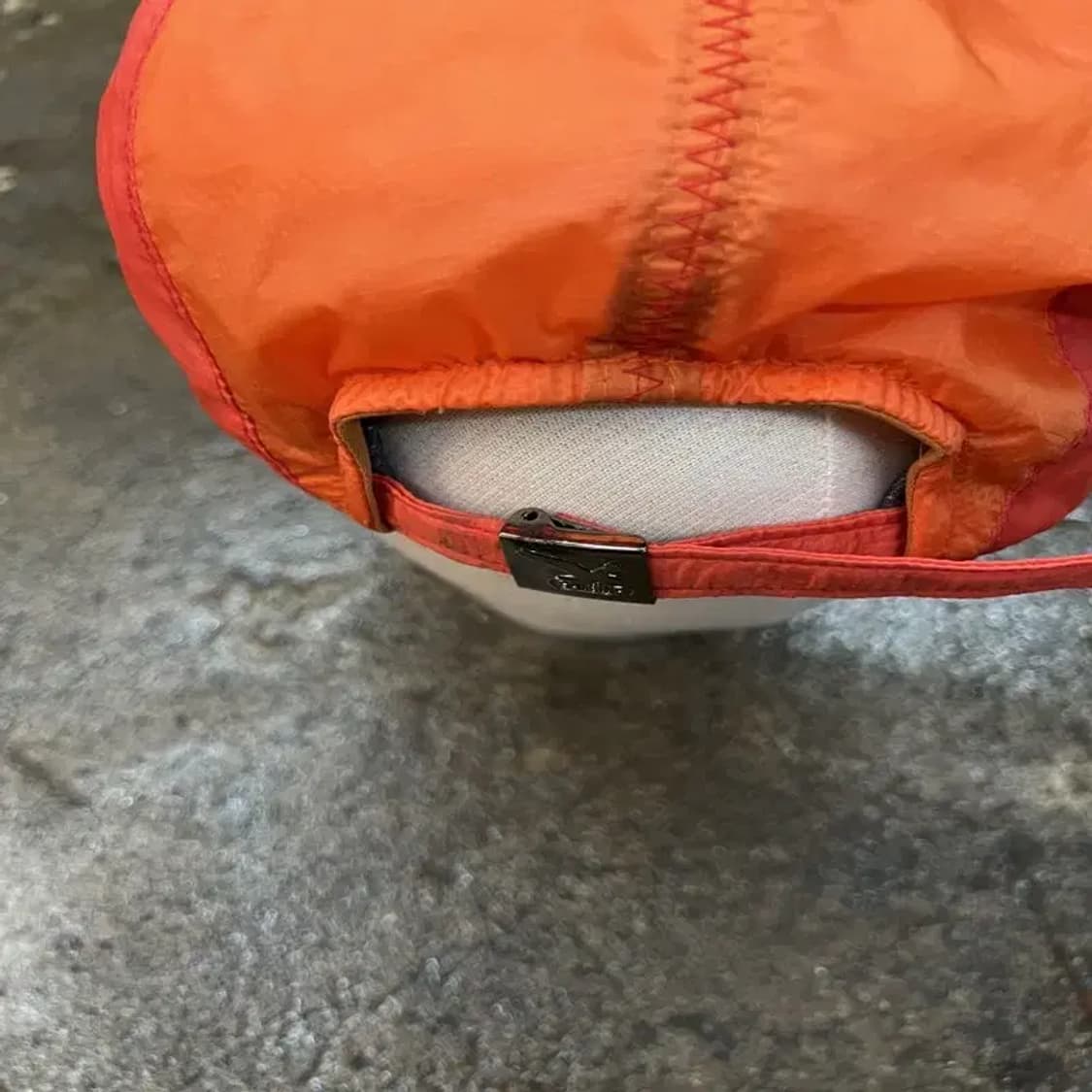 os 살레와 나일론 등산 기능성 모자 볼캡 주황 고프코어 상품이미지3