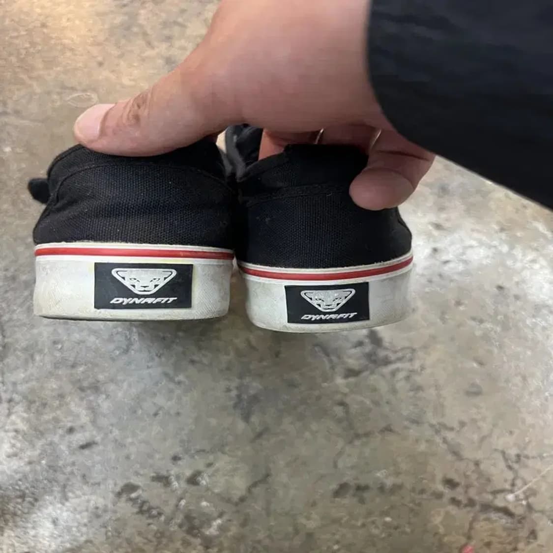 240 다이나핏 루도우벨크로 블랙 여성 스니커즈 상품이미지2