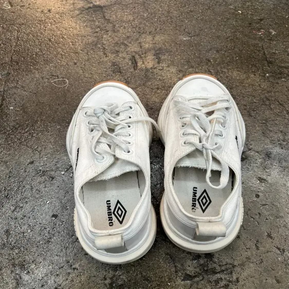 245 엄브로 토비스니커즈 여자운동화 스니커즈 화이트 상품이미지5