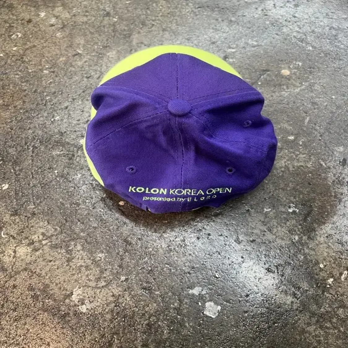 os 코오롱 올드스쿨 오픈 골프 모자 빈티지룩 상품이미지2