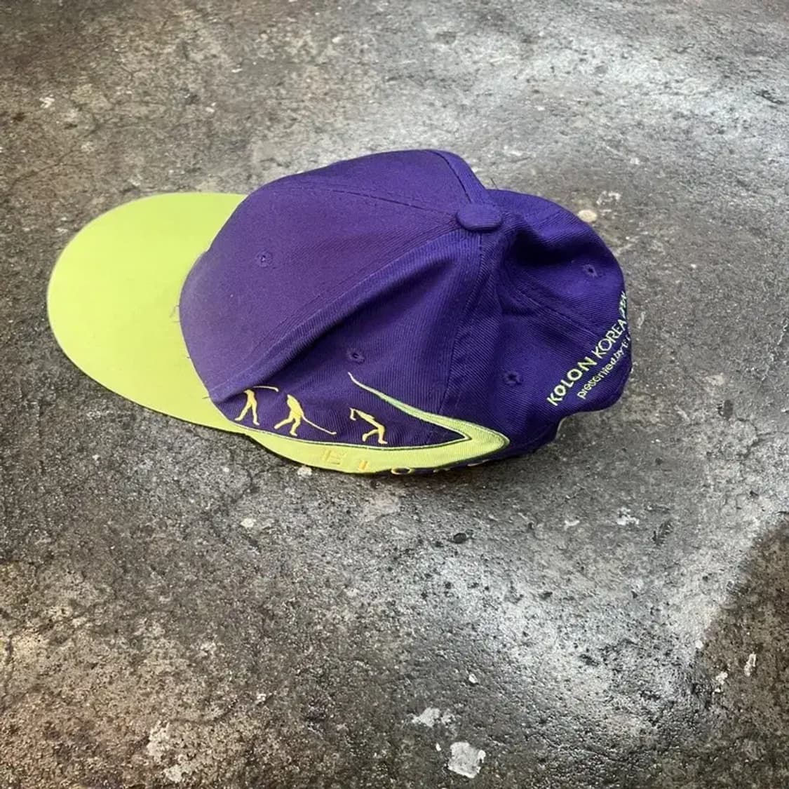 os 코오롱 올드스쿨 오픈 골프 모자 빈티지룩 상품이미지3