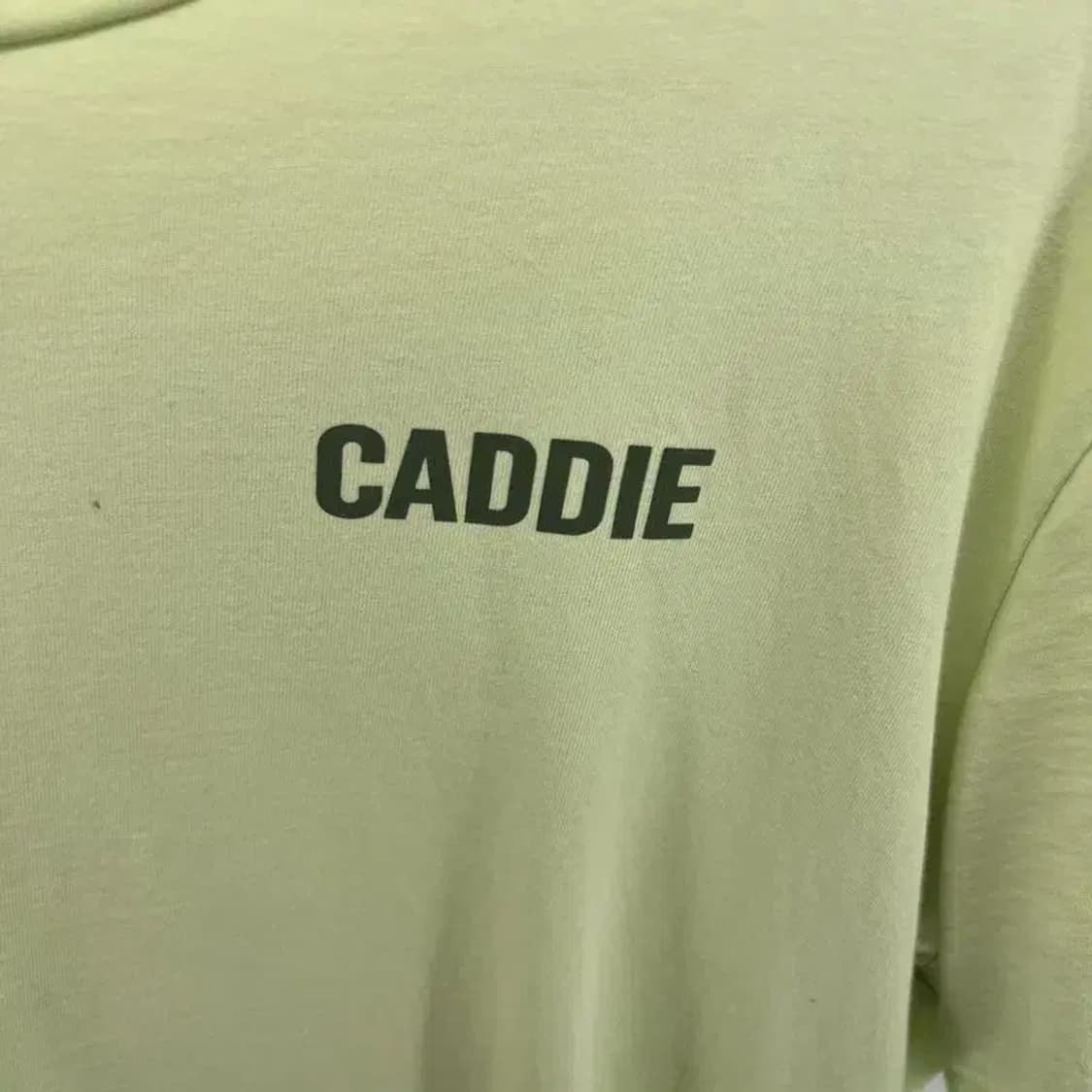 2xl 아디다스 아디크로스 캐디로고 티셔츠 빅사이즈 형광 반팔 상품이미지3