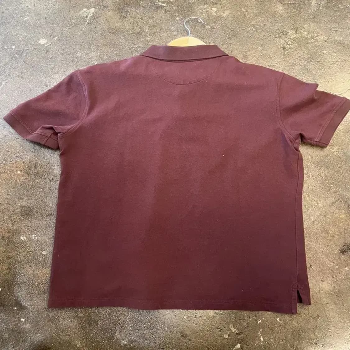 미디움 브룩스브라더스 남자 오버핏 카라반팔티셔츠 빈티지 상품이미지2