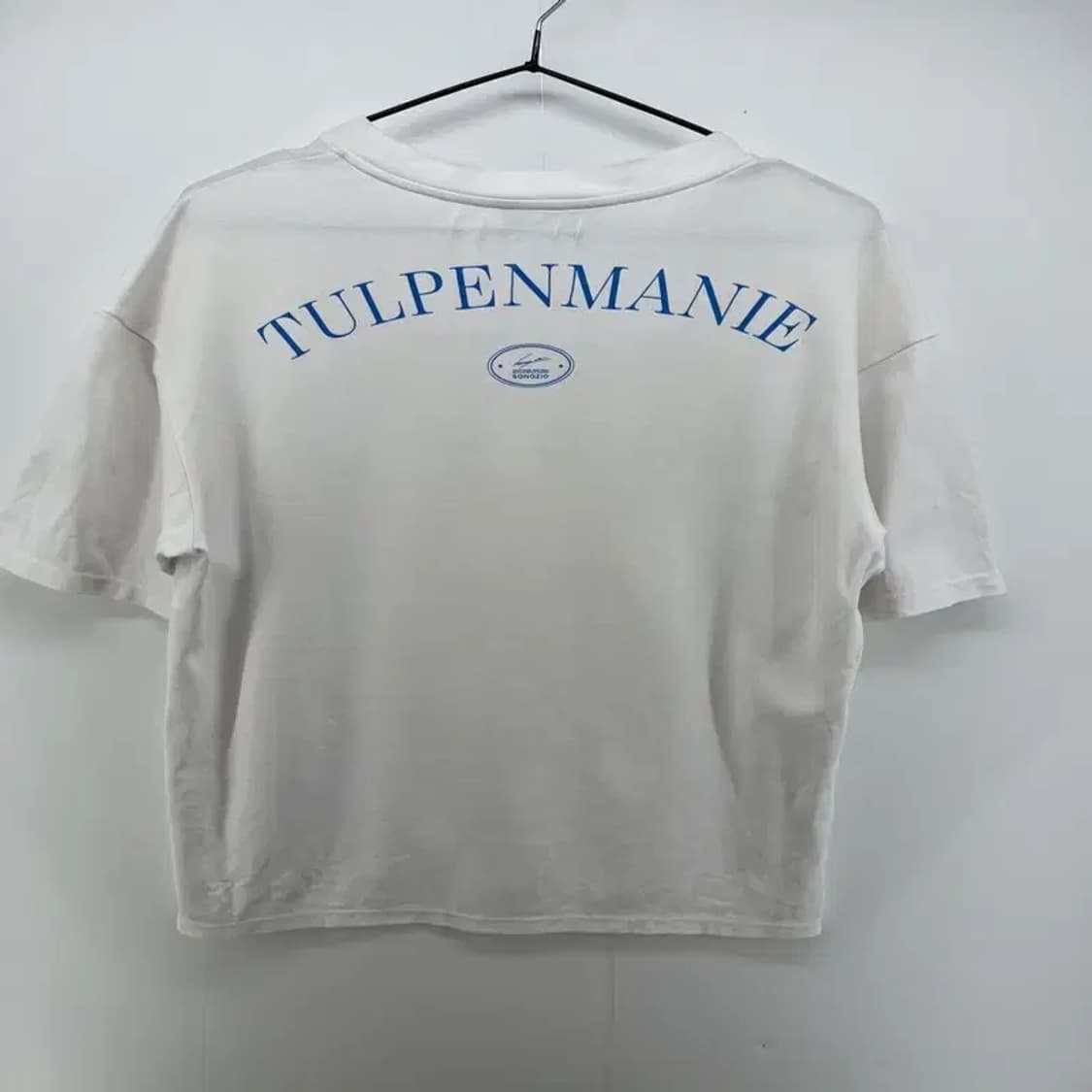 95 지오송지오 오버핏 화이트 반팔티셔츠 빈티지 B그레이드 얼룩존재 상품이미지2