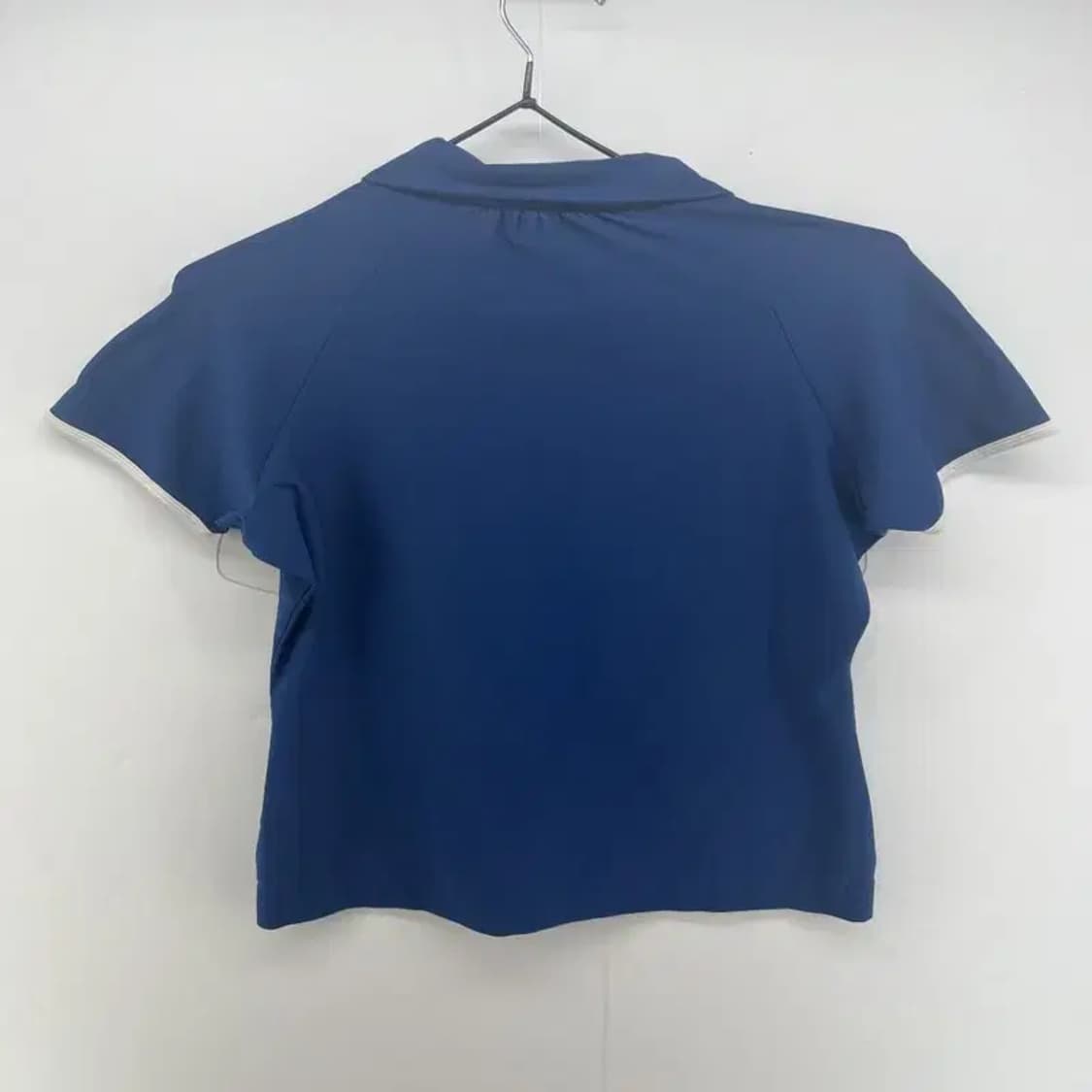 85 나이키 골프 여자 기능성 반팔티셔츠 블루 빈티지 스판 상품이미지2