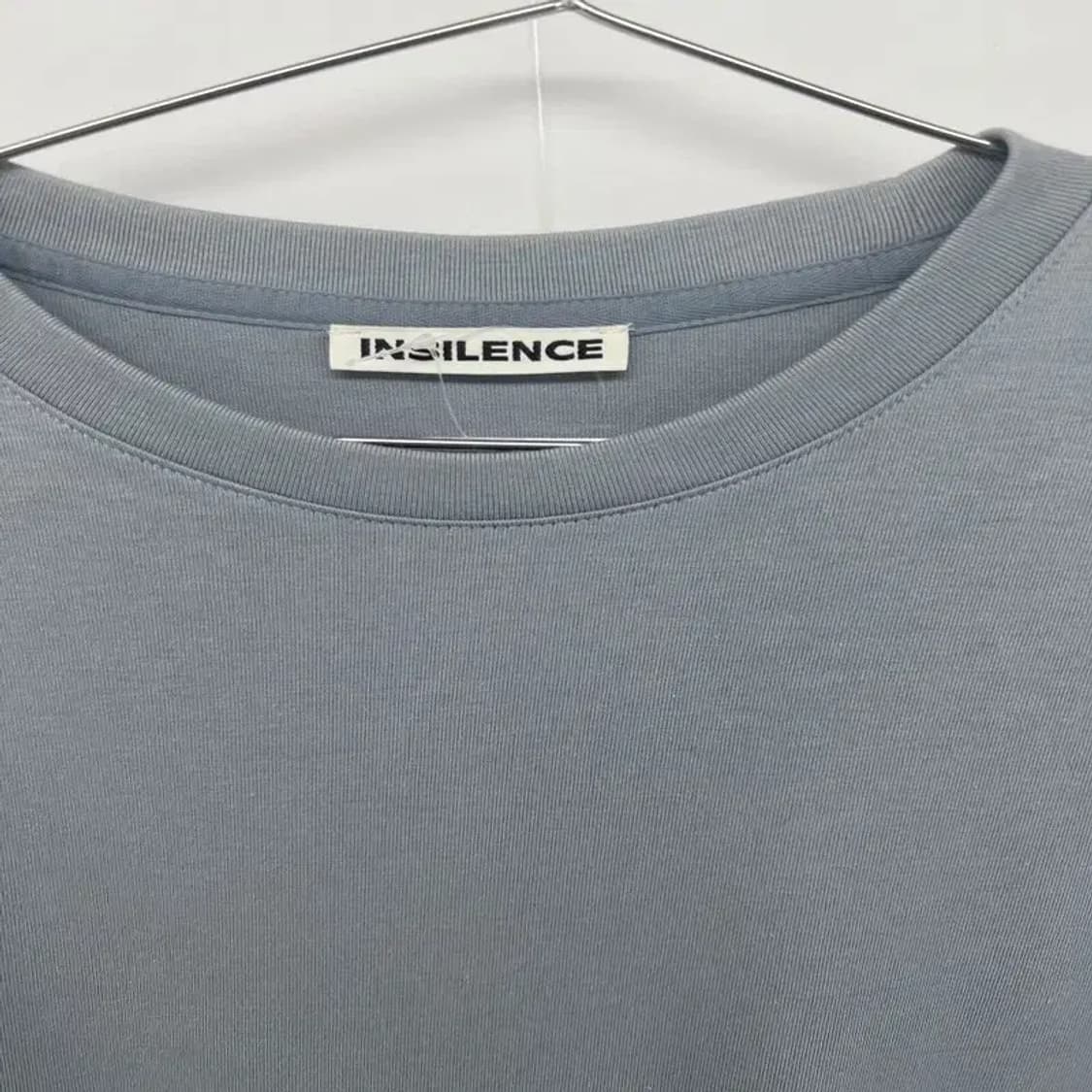 미디움 인사일런스 오버핏 무지 반팔티셔츠 빈티지 남여공용 여름티 상품이미지3